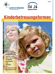 Abbild: Broschüre Kinderbetreuungsformen_Deckblatt_04.2010 © Landkreis Diepholz
