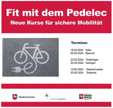 Neue Kurse für sichere Mobilität © Landkreis Diepholz