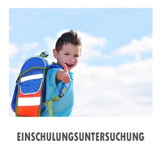 Logo Einschulungsuntersuchung mit Schrift © Landkreis Diepholz
