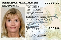 Abbildung Personalausweis © Bundesrepublik Deutschland, BMI